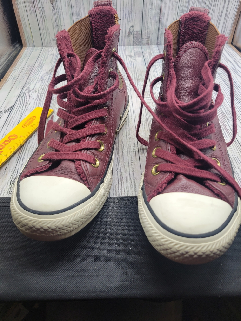 Converse Chuck Taylor All Star Leather and Faux Fur Chelsea Boots
